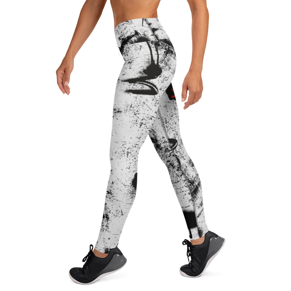 Holy Graffiti Scripture Leggings