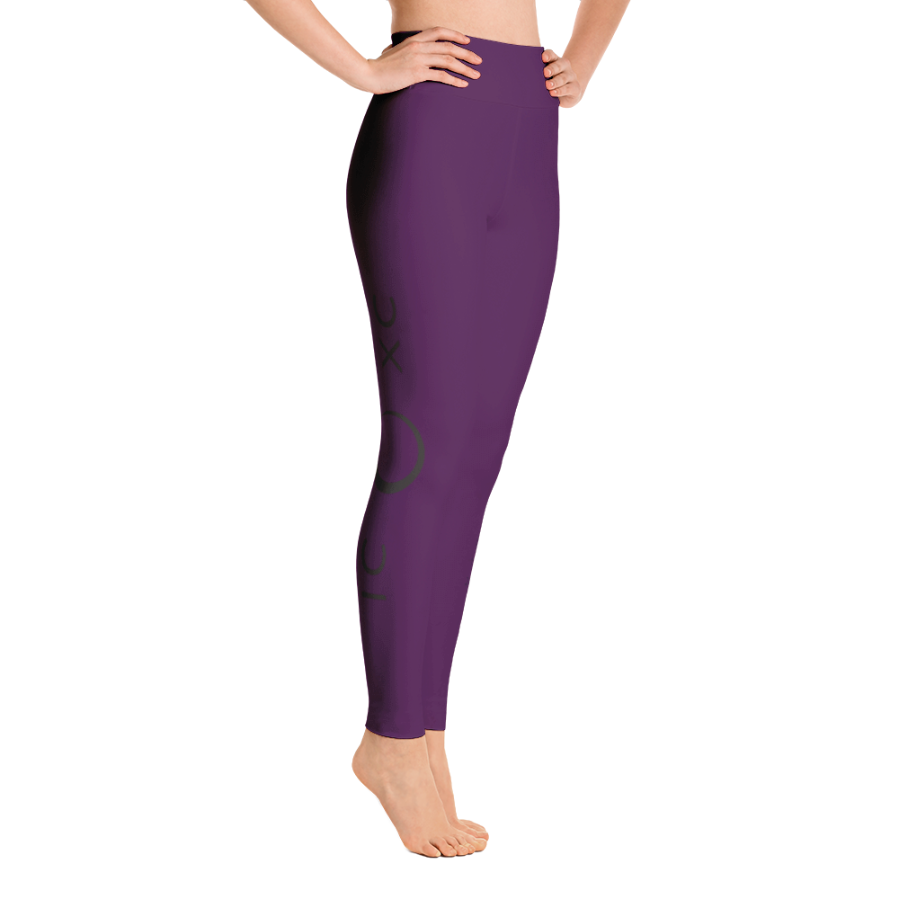 PURPLE CORINTHIANS  Yoga Leggings