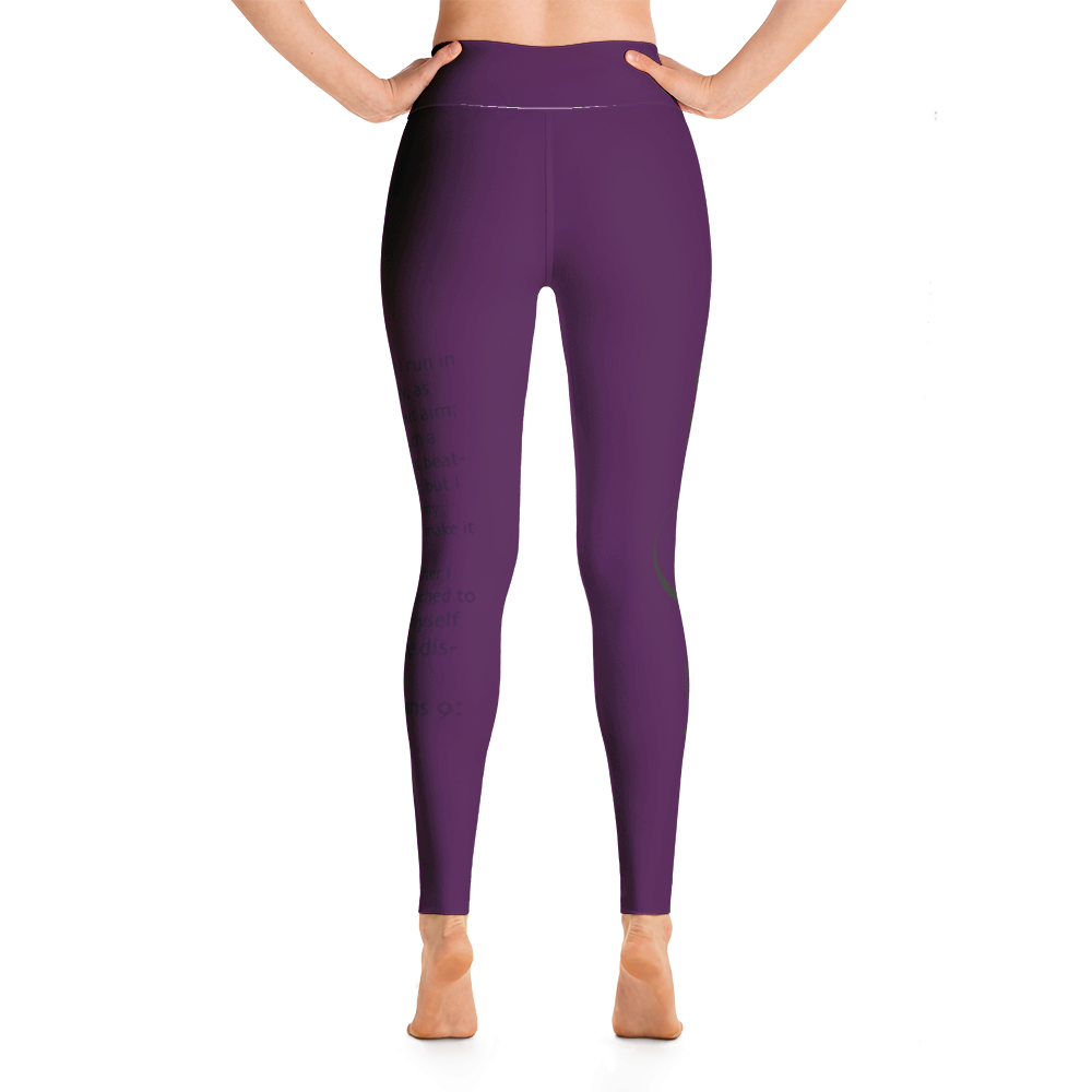 PURPLE CORINTHIANS  Yoga Leggings