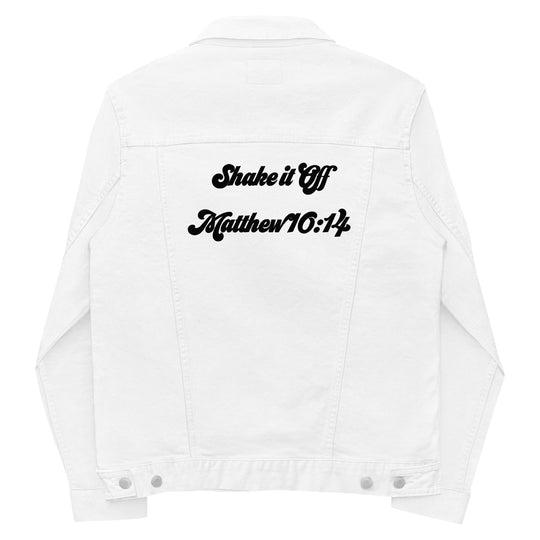 Shake it Off Unisex denim jacket